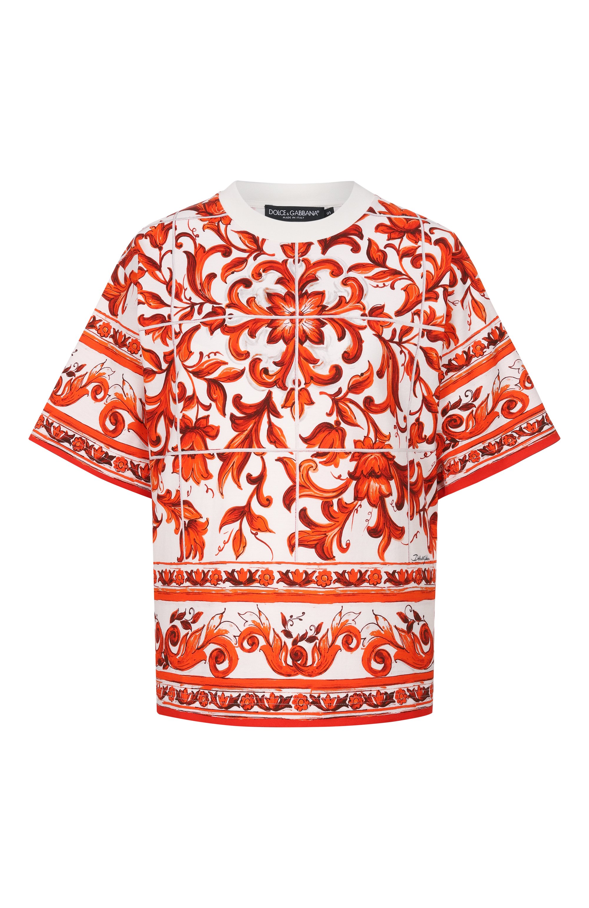 Хлопковая футболка DOLCE & GABBANA, арт. F8U10T/GDDT5, фото 1