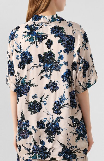 Рубашка из вискозы DRIES VAN NOTEN, арт. 201-18649-9435, фото 4