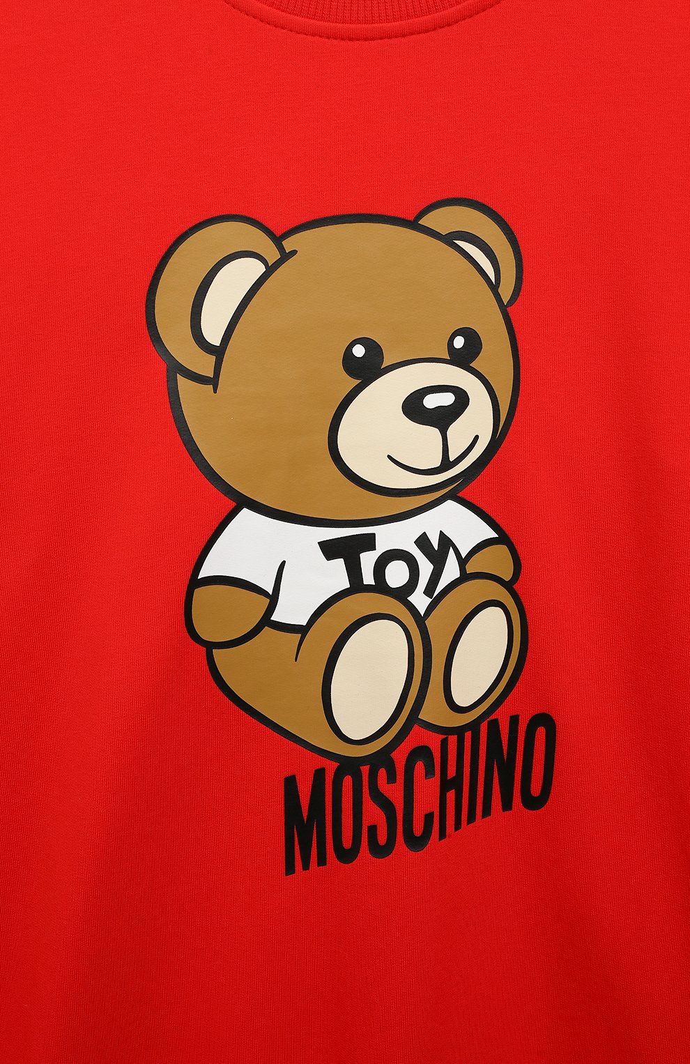 Хлопковый свитшот MOSCHINO, арт. HRF05R/LDA00/4-8, фото 3