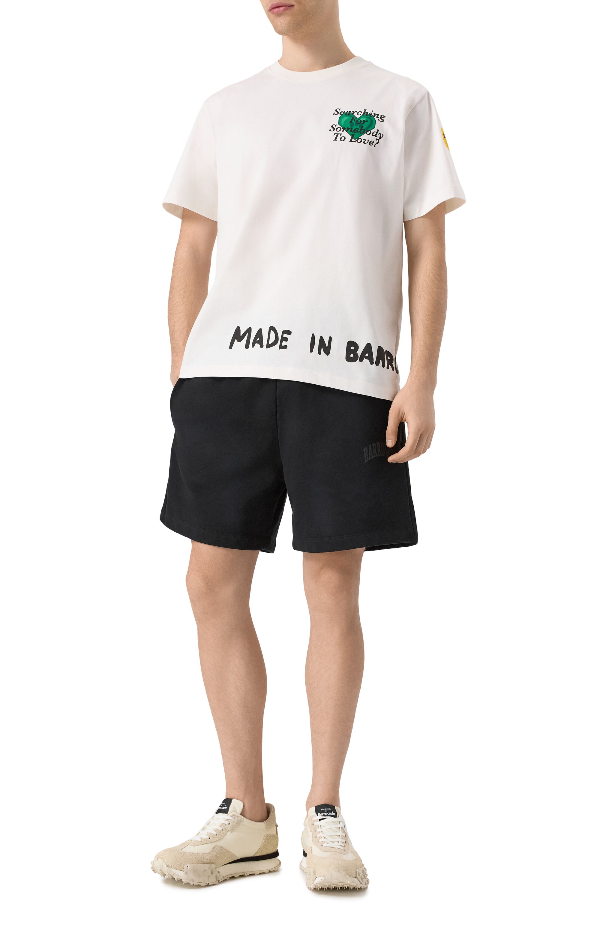 Хлопковая футболка BARROW, арт. S5BWMATH060, фото 2
