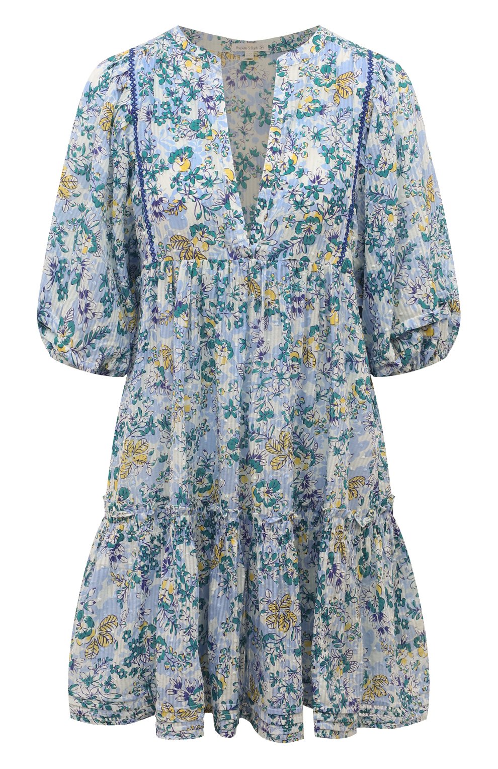 Хлопковое платье POUPETTE ST BARTH, арт. W4RH24N0SYU, фото 1