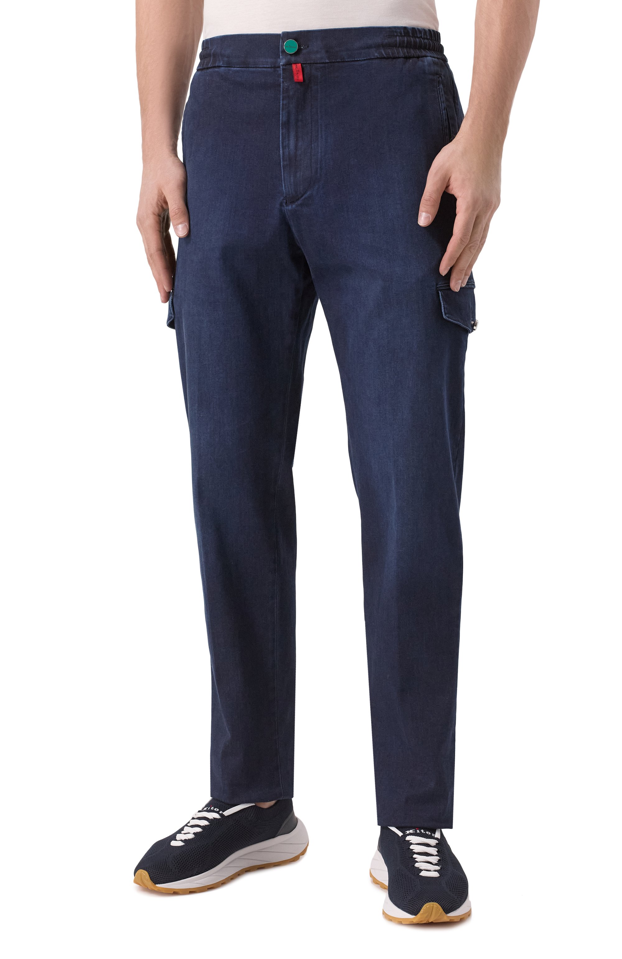 Хлопковые брюки KITON, арт. UPLACTK0619F03, фото 3