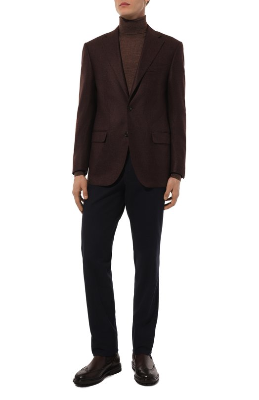 Пиджак из шерсти и кашемира Corneliani 946008-9418267 Бордовый  946008-9418267 Фото 2