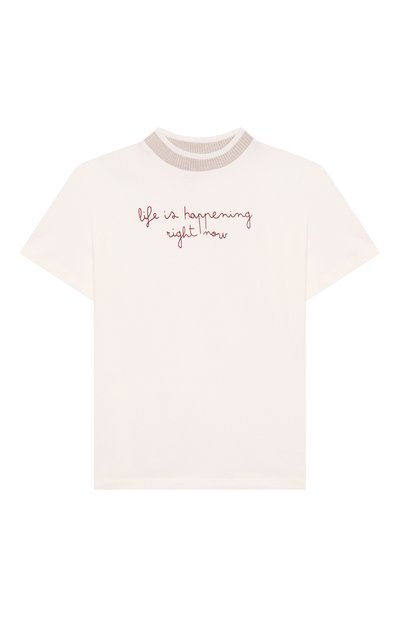 Хлопковая футболка ELEVENTY, арт. EX8P31/Z3119/10-16