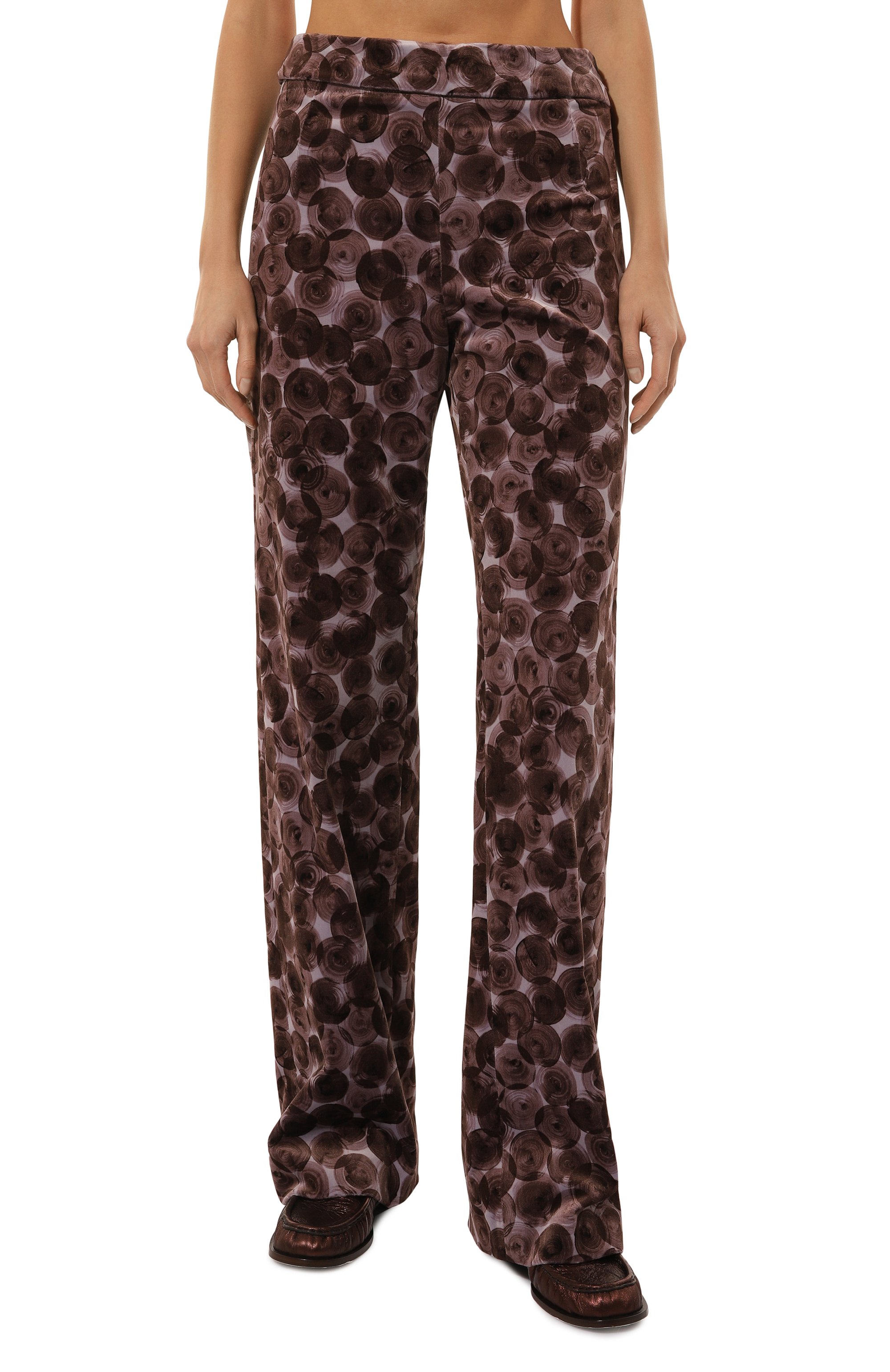 Бархатные брюки DRIES VAN NOTEN, арт. 242-010906-9278, фото 3