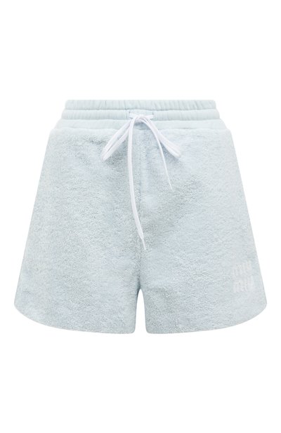 Женские хлопковые шорты MIU MIU, арт. MJP274-H39-F0012
