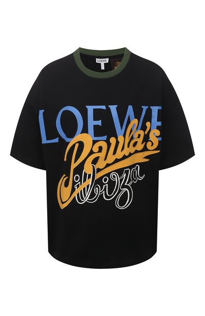 Женская хлопковая футболка loewe x paula's ibiza LOEWE, арт. S616Y22X16