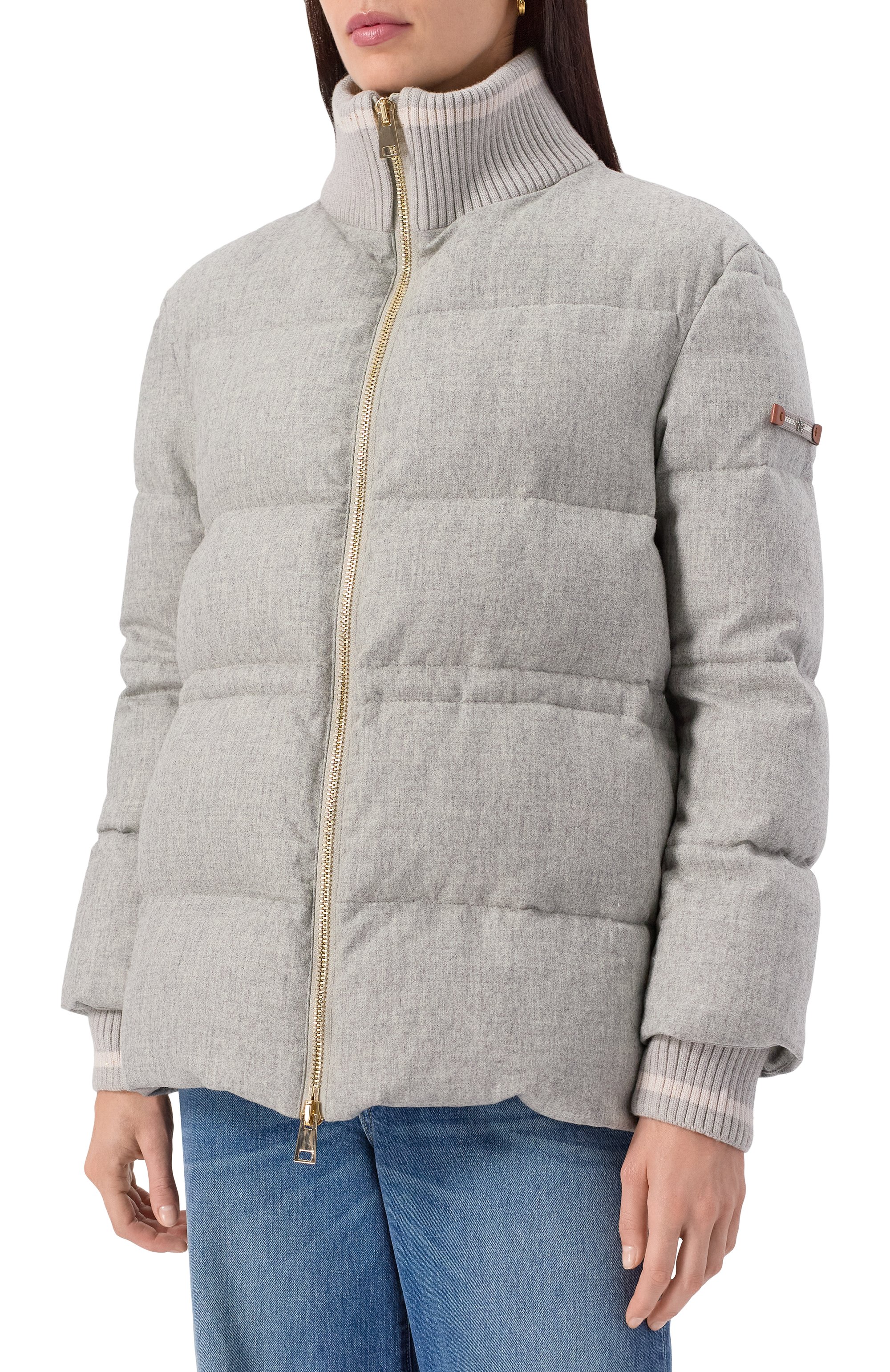 Шерстяной пуховик LORENA ANTONIAZZI, арт. PI15B/4439, фото 3