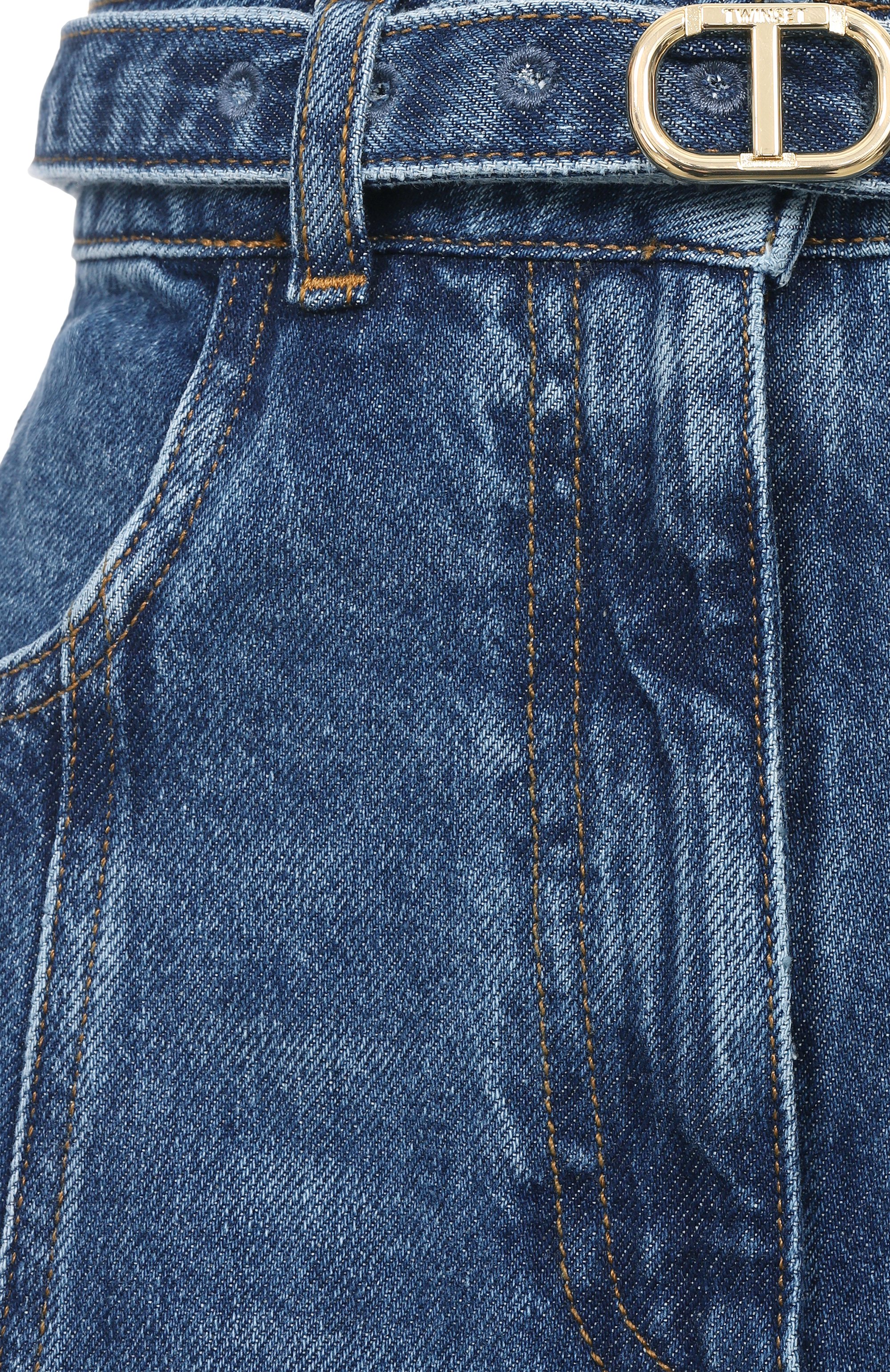 Джинсовая юбка TWINSET, арт. 251TP2570, фото 6