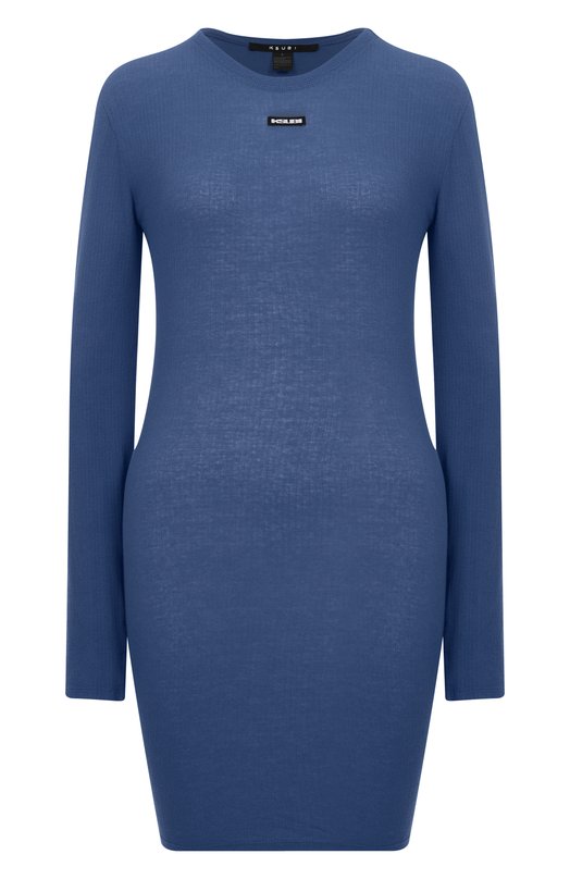 Хлопковое платье The Crawford Ksubi WFA25DR009 Синий WFA25DR009