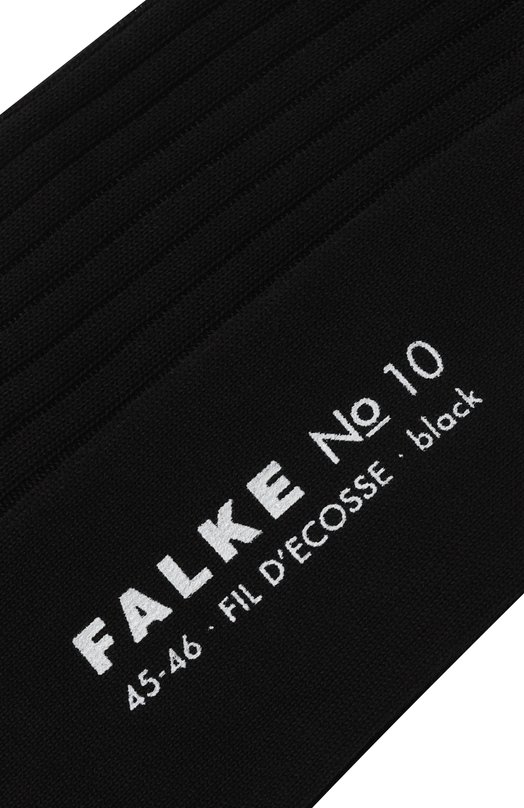 Хлопковые носки Falke 14649. Чёрный  14649. Фото 2