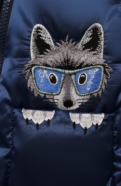 Пуховый комбинезон с капюшоном и варежками CHEPE, арт. 392145, фото 3