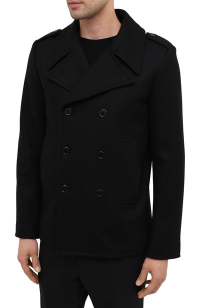 Шерстяной бушлат SAINT LAURENT, арт. 628690/Y060W, фото 3