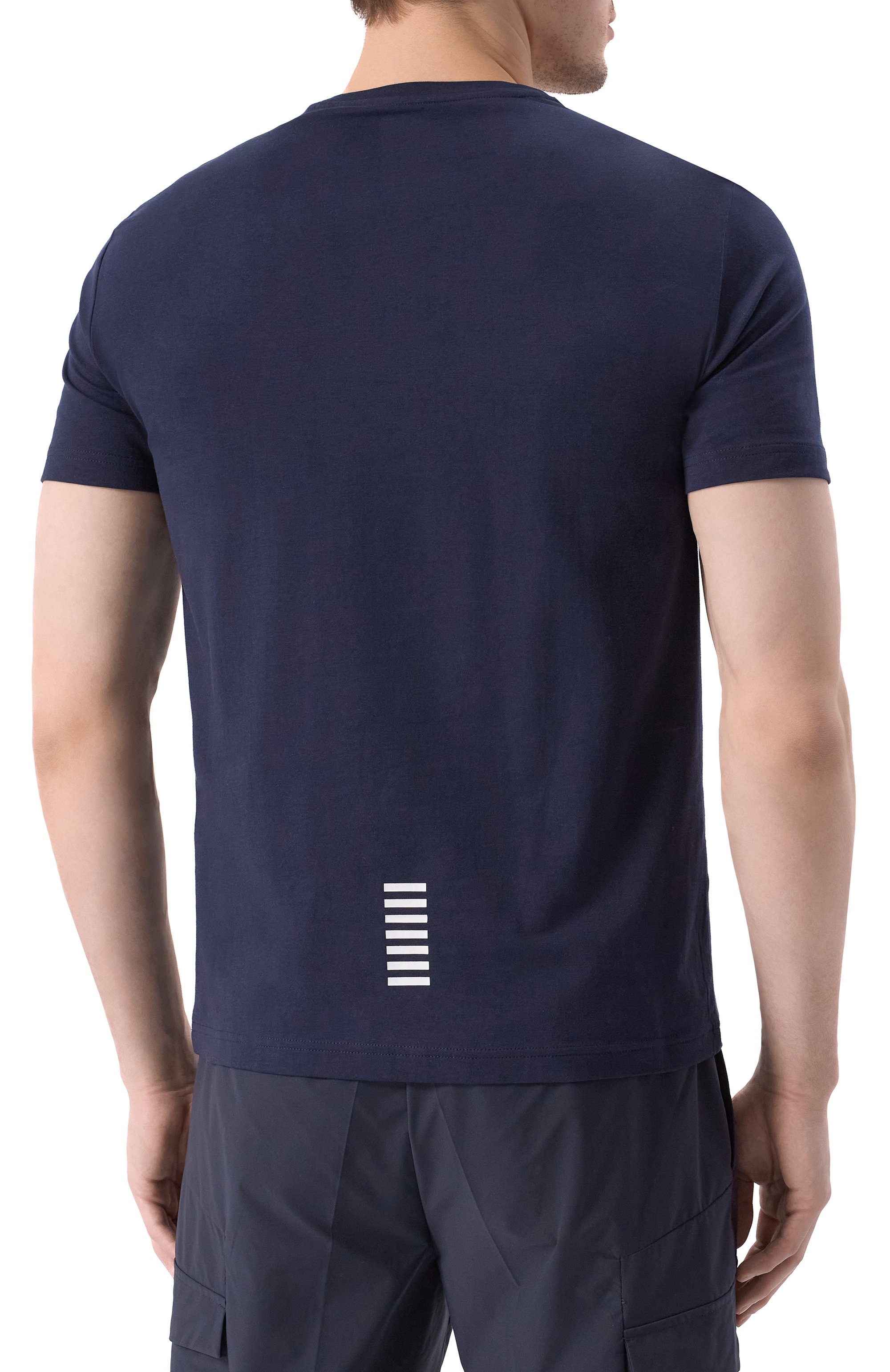 Хлопковая футболка EA7, арт. 8NPT26/PJVQZ, фото 4