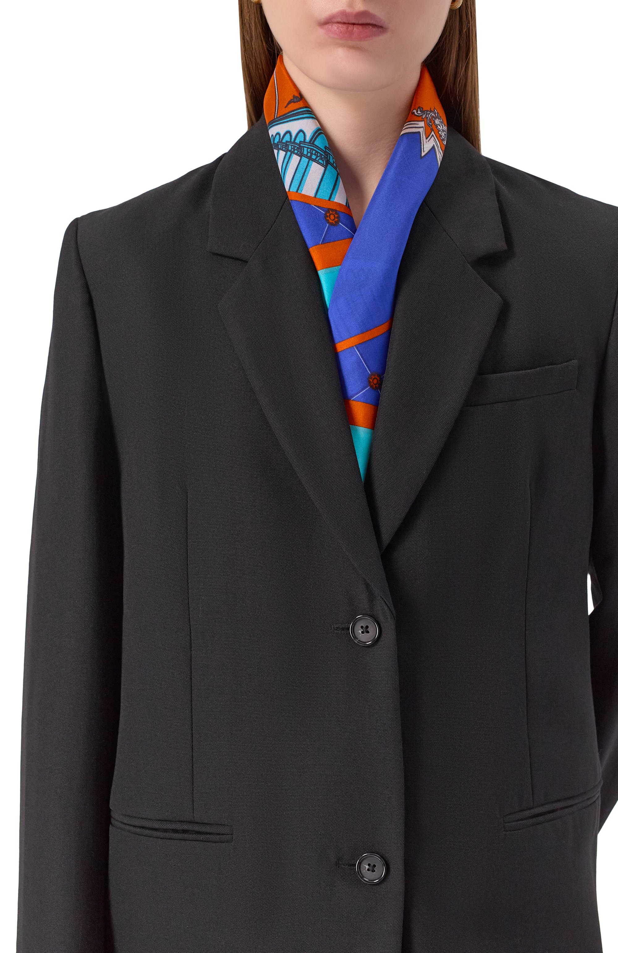 Шелковый платок неополитен GOURJI, арт. 91145237/44, фото 2