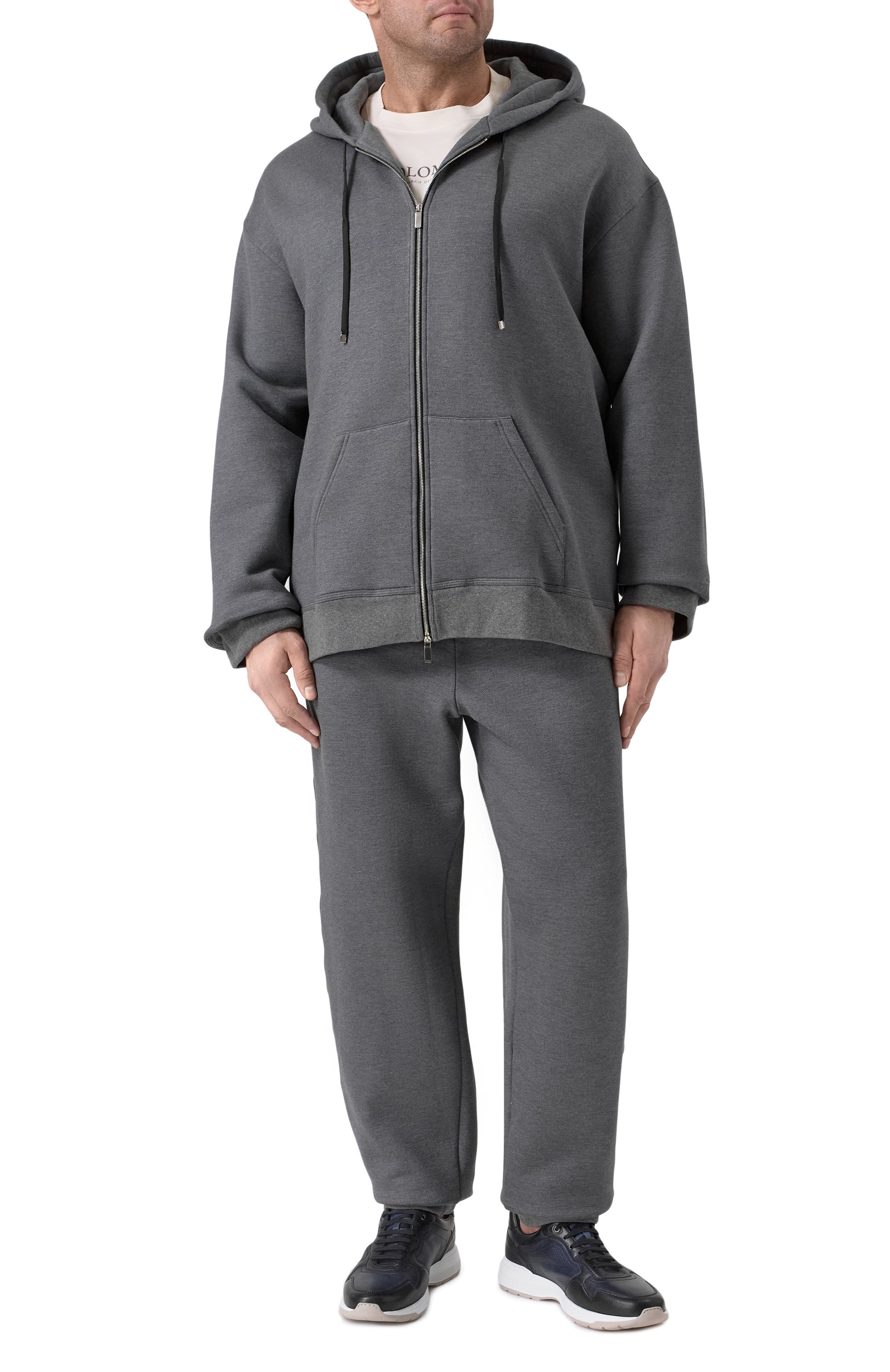 Толстовка из хлопка и шелка ZILLI, арт. SWS004M013989005U/64, фото 2