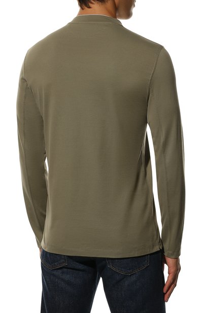 Хлопковый лонгслив BRUNELLO CUCINELLI, арт. M0T617433, фото 4