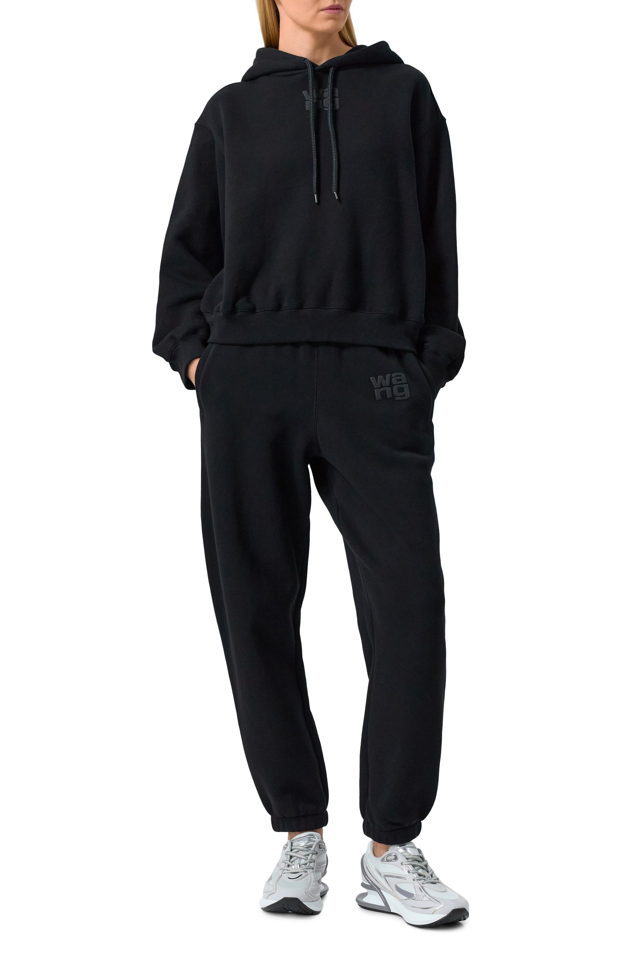 Комбинированные кроссовки first 1 FENDI светло-серого цвета по цене 99450 руб., арт. 8E8452 AQ70, фото 2 Комбинированные кроссовки first 1 FENDI, арт. 8E8452 AQ70, фото 2