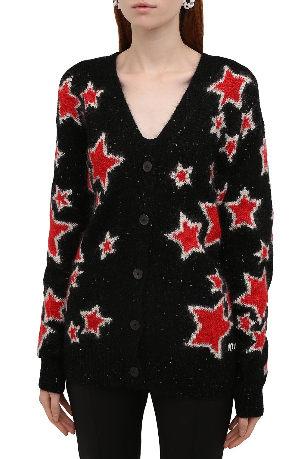 Кардиган MIU MIU, арт. MMF527-1ZLI-F0002, фото 3