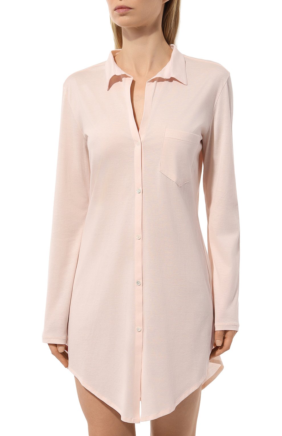 Хлопковая рубашка HANRO, арт. 077958, фото 3