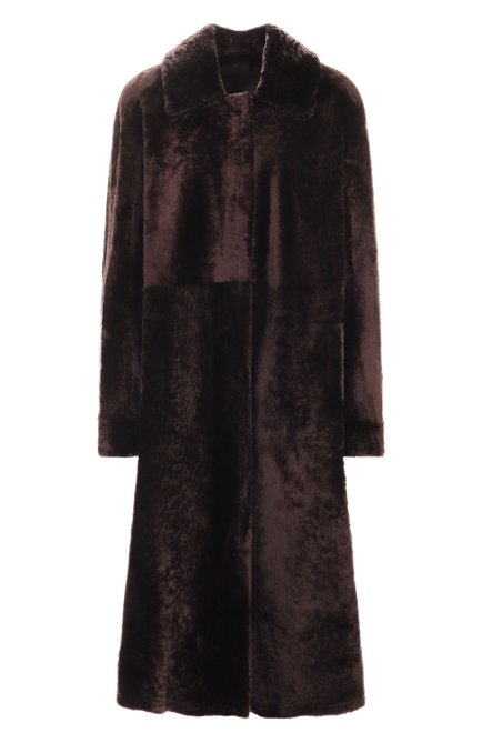 Женская дубленка из овчины MANZONI24, арт. 25M1115-S23N/48-50