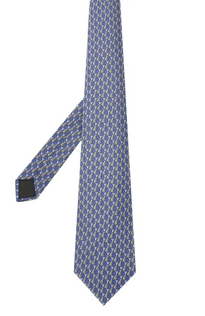 Шелковый галстук LANVIN синего цвета по цене 12600 руб., арт. 2065/TIE, фото 2 Шелковый галстук LANVIN, арт. 2065/TIE, фото 2