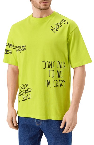 Хлопковая футболка COMME DES FUCKDOWN, арт. CFABM01552, фото 3