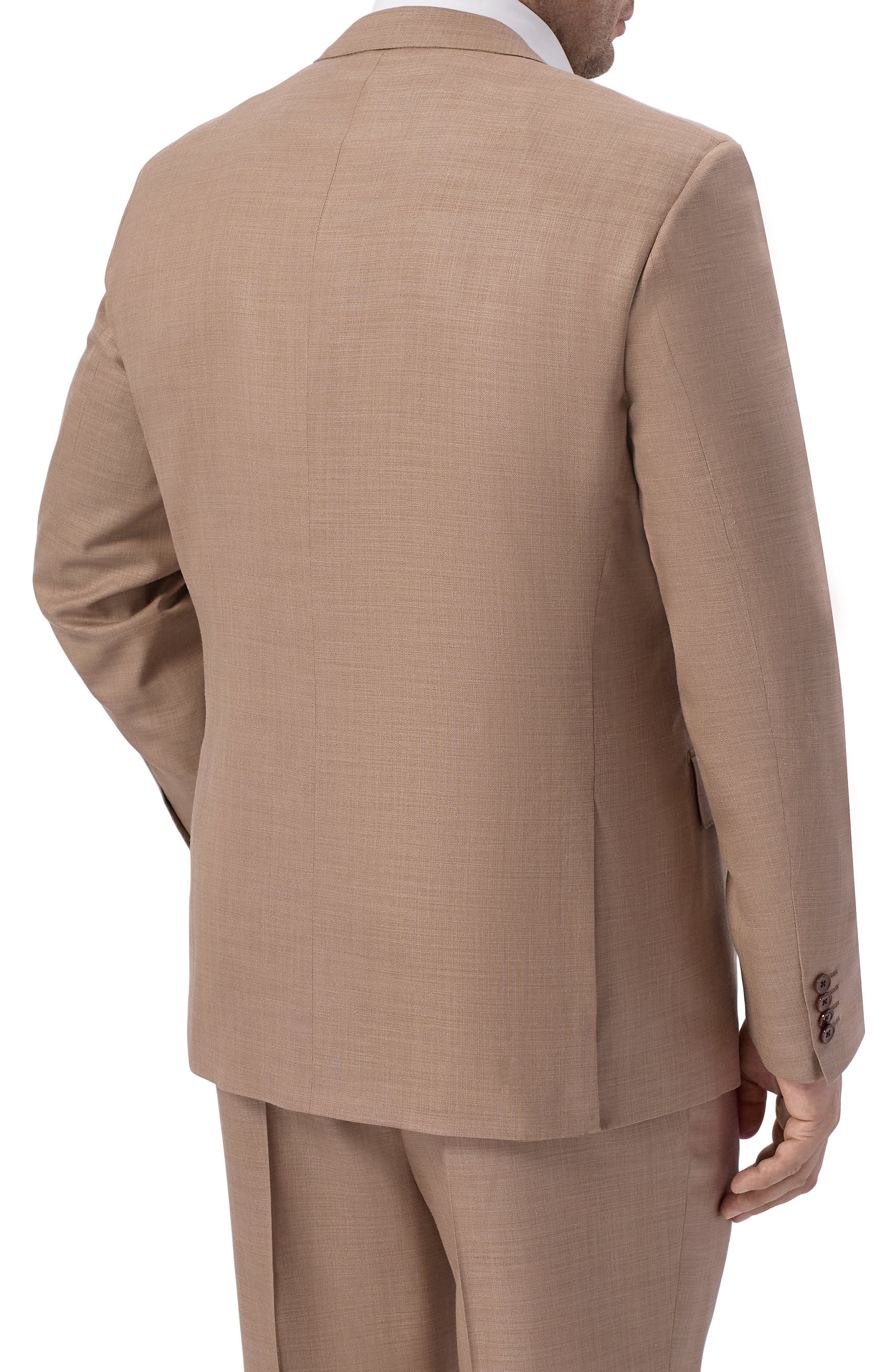 Костюм из шерсти и шелка STEFANO RICCI светло-коричневого цвета по цене 859500 руб., арт. S1SF432800/WK001U, фото 3 Костюм из шерсти и шелка STEFANO RICCI, арт. S1SF432800/WK001U, фото 3