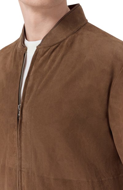 Замшевый бомбер DUNO, арт. K0RBY/B0LGHERI, фото 5