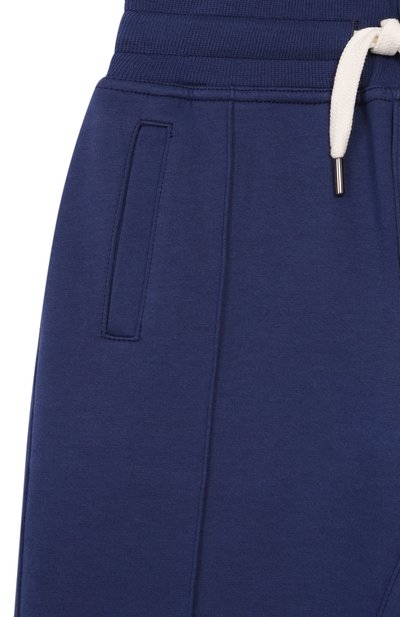 Хлопковые джоггеры BRUNELLO CUCINELLI, арт. BW863E331A, фото 3