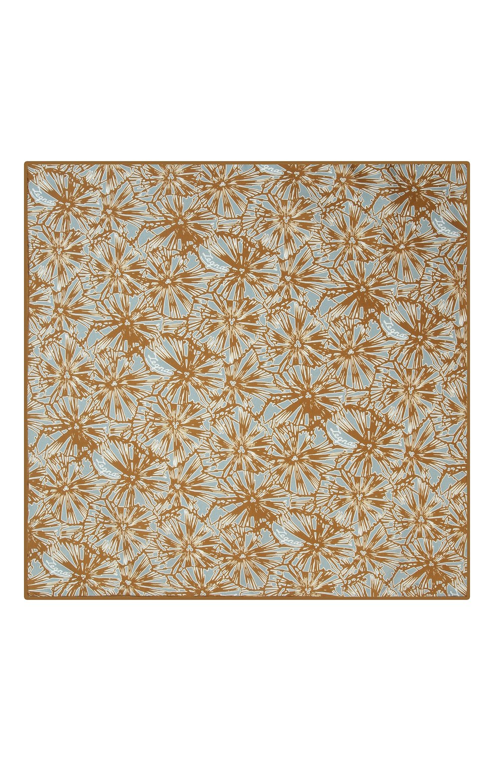 Платок из хлопка и шелка ZEGNA, арт. Z9J15/36D, фото 3