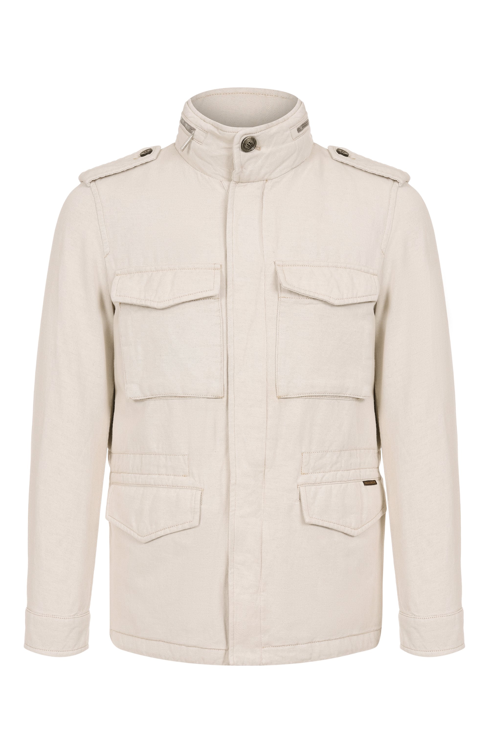 Куртка из хлопка и льна denver-25 MOORER, арт. DENVER-25, фото 1