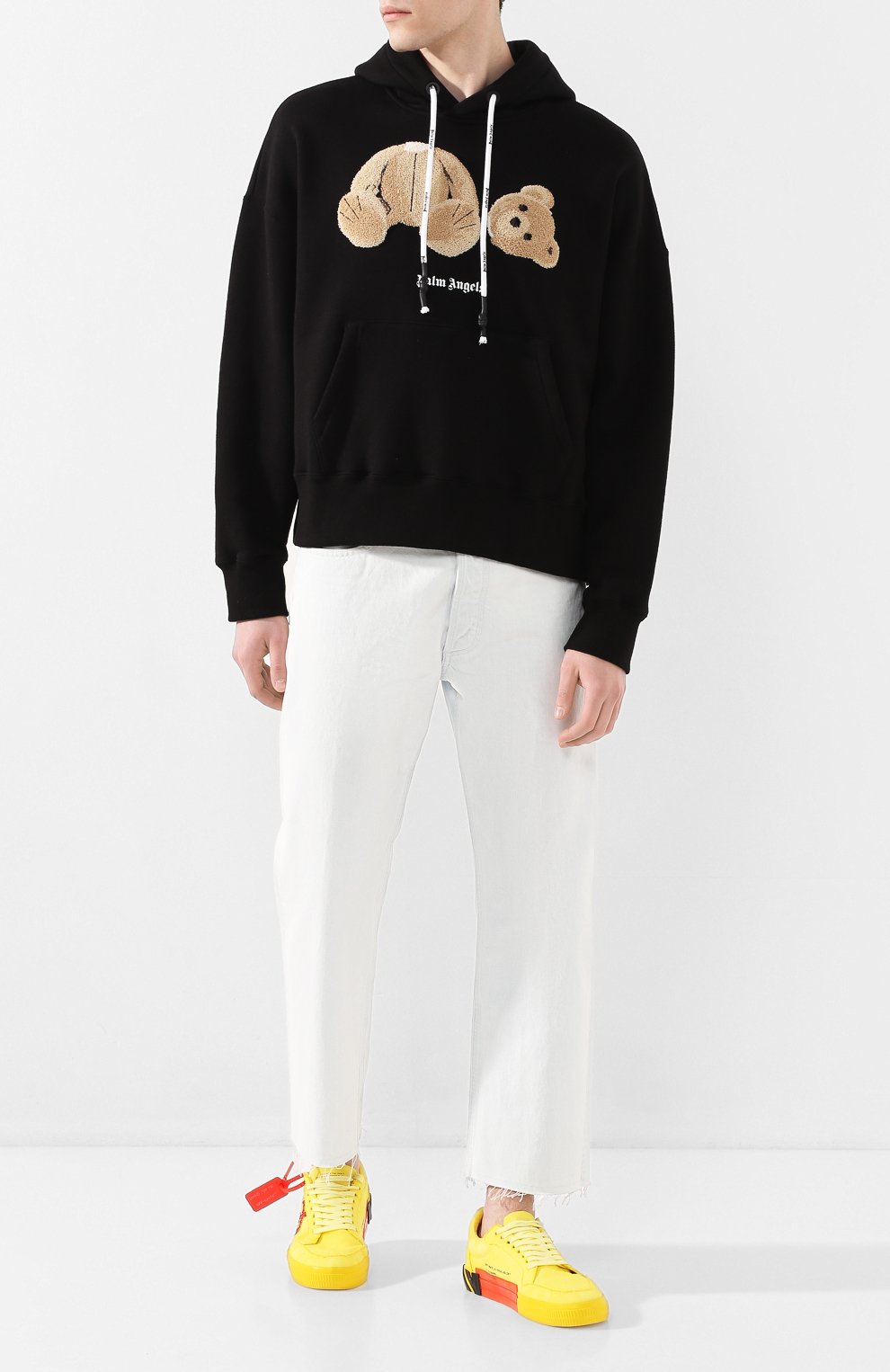 Хлопковое худи PALM ANGELS, арт. PMBB058R206310321088, фото 2