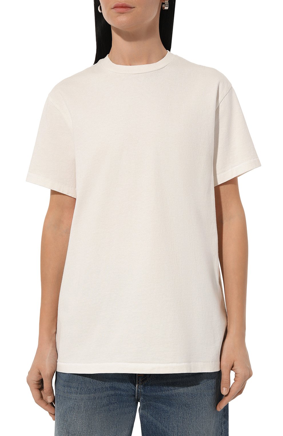 Хлопковая футболка SLVRLAKE, арт. TSTR101P NATW, фото 3