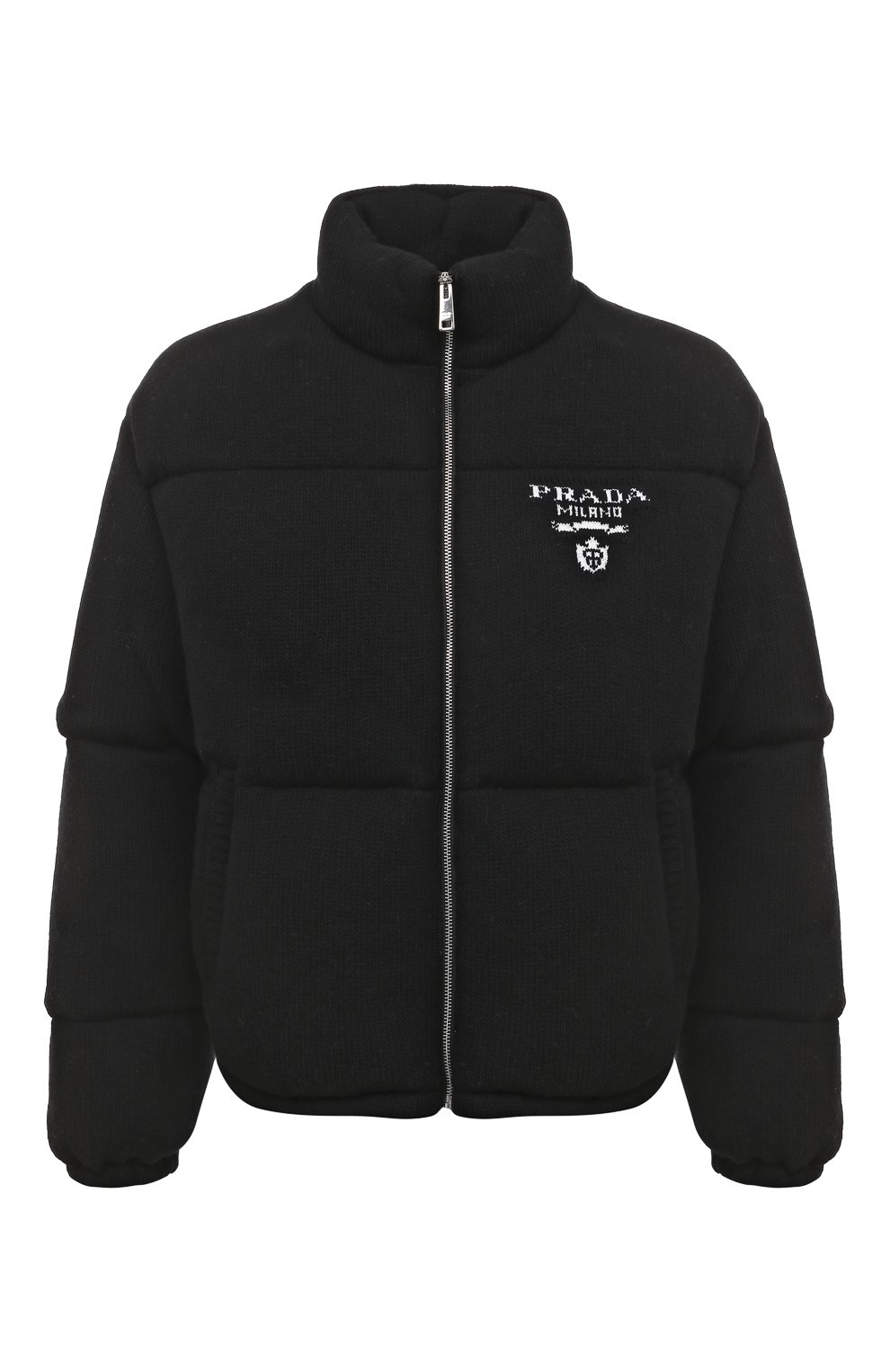 Пуховик из шерсти и кашемира PRADA, арт. SGC020-10PH-F0002-212, фото 1