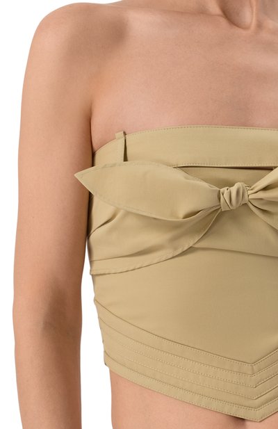 Хлопковый топ OFF-WHITE, арт. 0WAD25RS25FAB0016100, фото 5