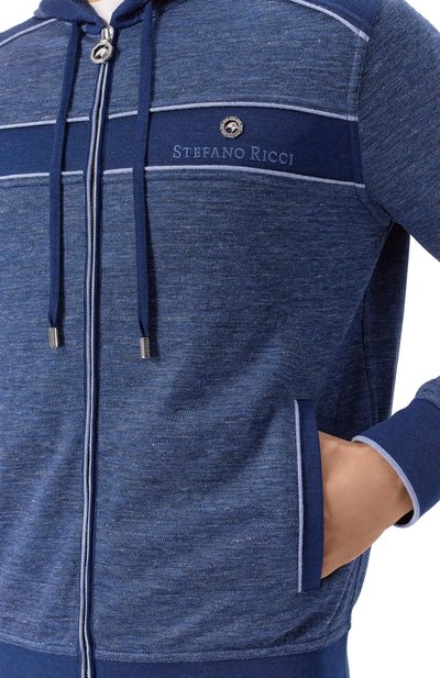 Толстовка из шелка и льна STEFANO RICCI, арт. K919052FCR/T25101/62, фото 5