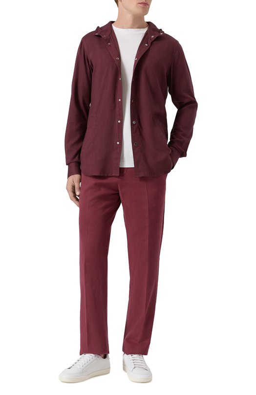Рубашка Kiton UMCMARH0944008 Бордовый  UMCMARH0944008 Фото 2