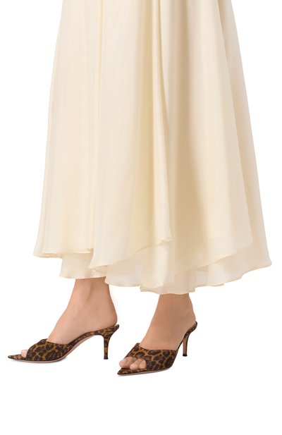 Замшевые мюли elle 70 GIANVITO ROSSI леопардового цвета по цене 99100 руб., арт. G10063.70RIC.CMDALLP, фото 3 Замшевые мюли elle 70 GIANVITO ROSSI, арт. G10063.70RIC.CMDALLP, фото 3