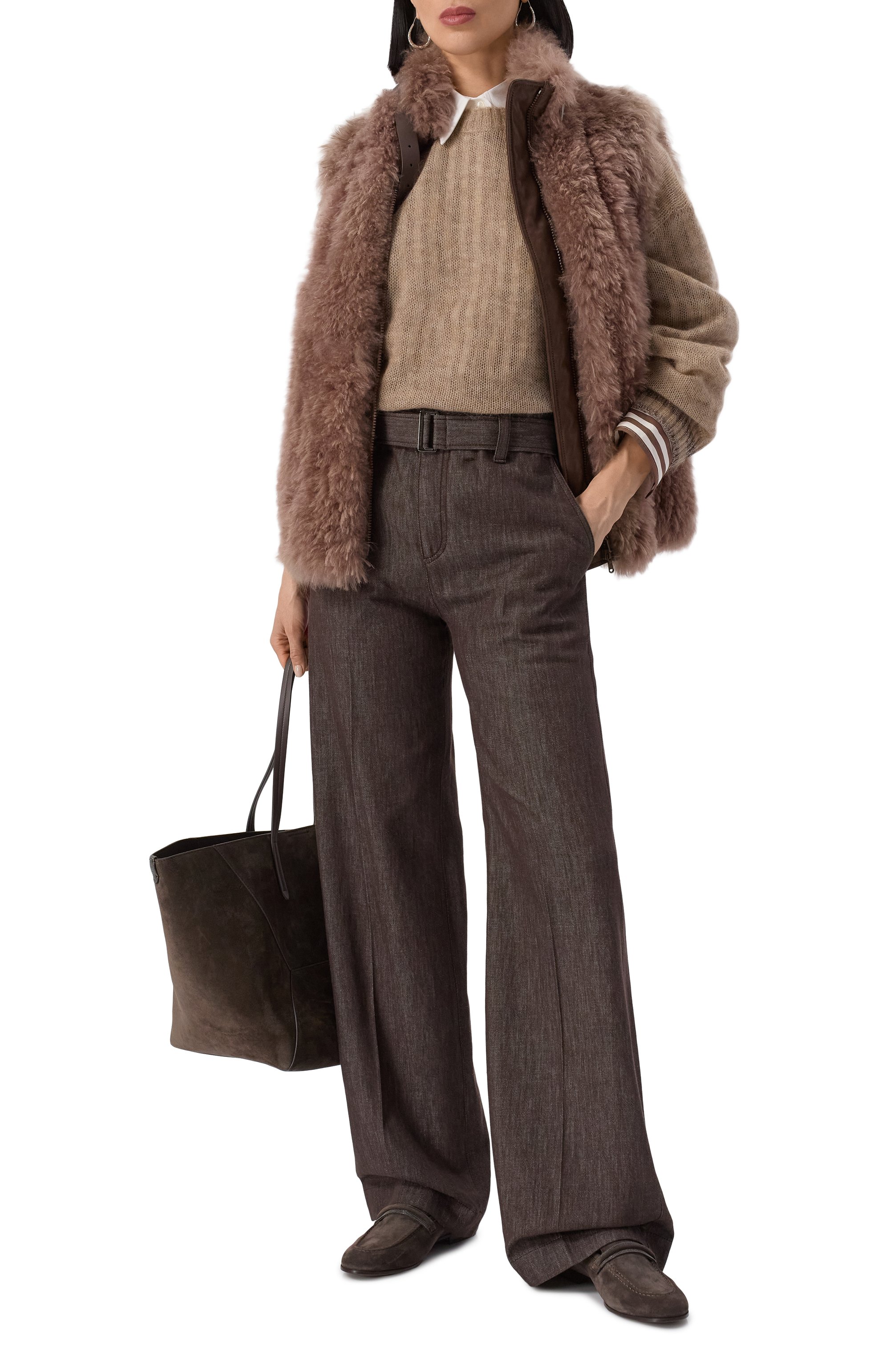 Замшевые лоферы BRUNELLO CUCINELLI, арт. MZSFC3009P, фото 2