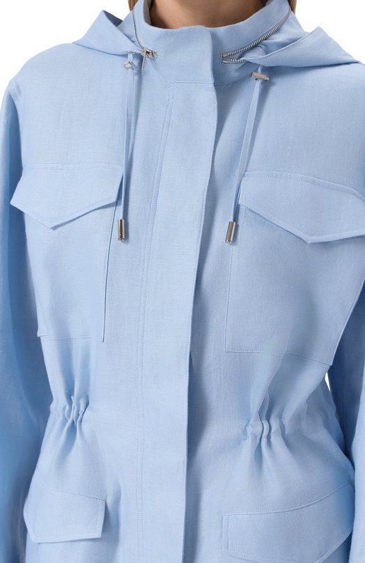 Льняная куртка MVST M26.2PW.0024/T30 Голубой  M26.2PW.0024/T30 Фото 5