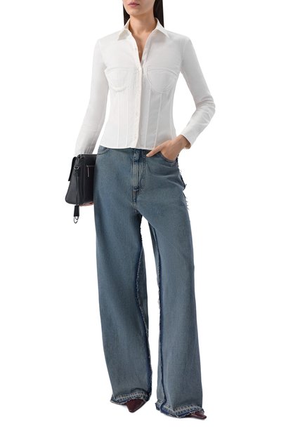 Женская хлопковая рубашка BALENCIAGA, арт. 850782/TSM19