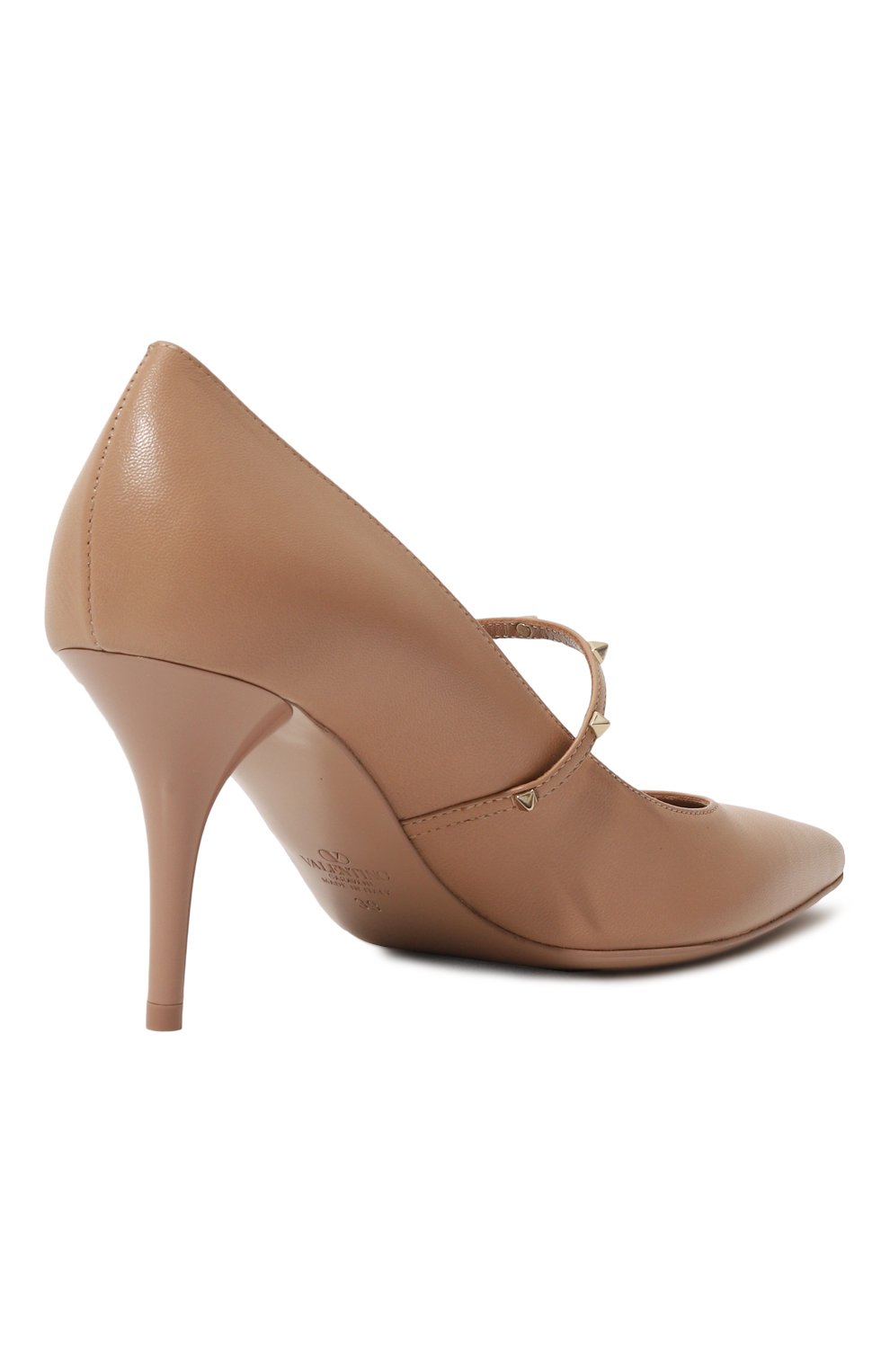 Кожаные туфли rockstud wispy VALENTINO, арт. 5W2S0JX8/SBQ, фото 5