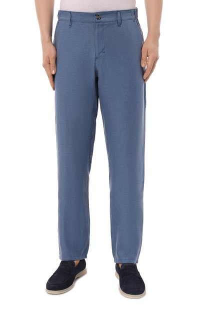 Брюки изо льна и шелка ZILLI, арт. CP801BM0850VZC000, фото 3