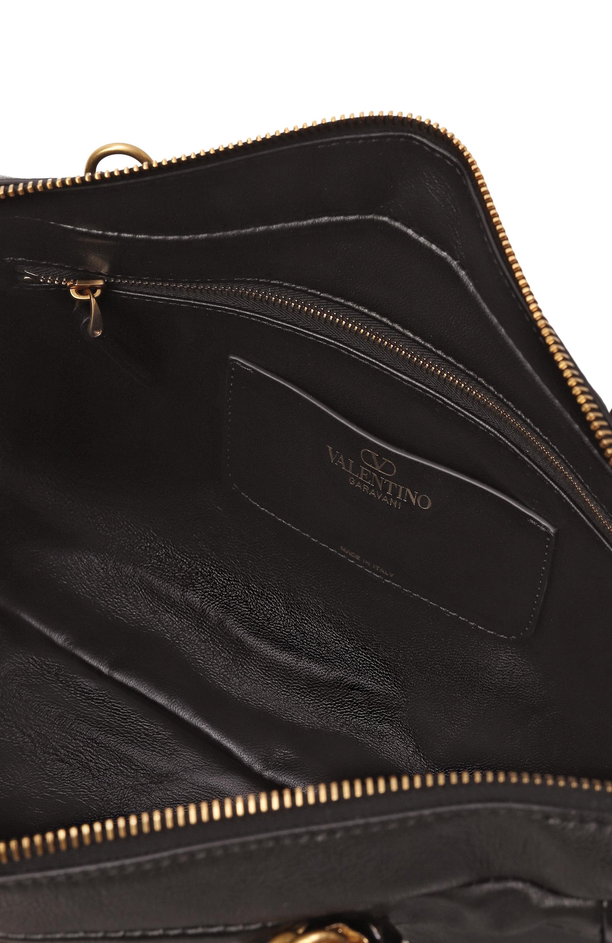 Сумка panthea medium VALENTINO черного цвета по цене 422000 руб., арт. 8W2B0S70/UYF, фото 6 Сумка panthea medium VALENTINO, арт. 8W2B0S70/UYF, фото 6