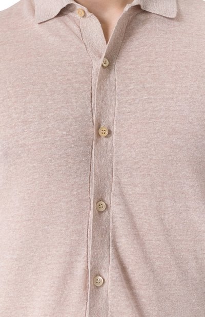 Рубашка изо льна и хлопка L.B.M. 1911, арт. 6355/59044, фото 5