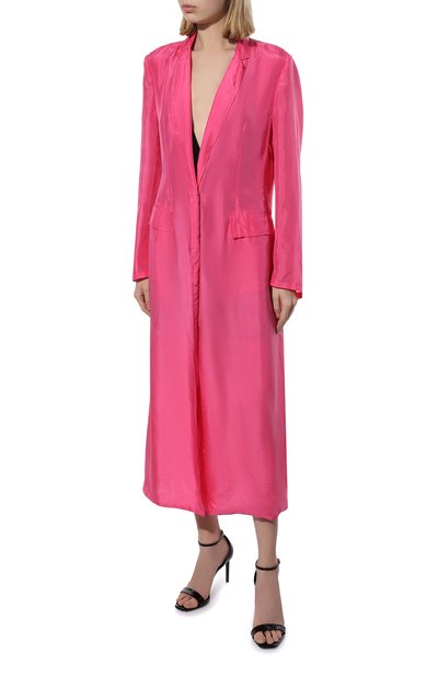 Шелковый плащ DRIES VAN NOTEN, арт. 221-030446-4170, фото 3