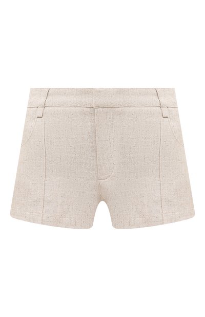 Женские шорты из вискозы и льна JACQUEMUS, арт. 203PA07/124140