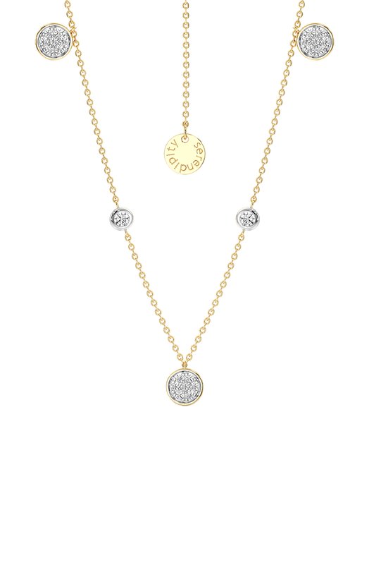 Колье Serendipity EJN0050Y Бесцветный EJN0050Y
