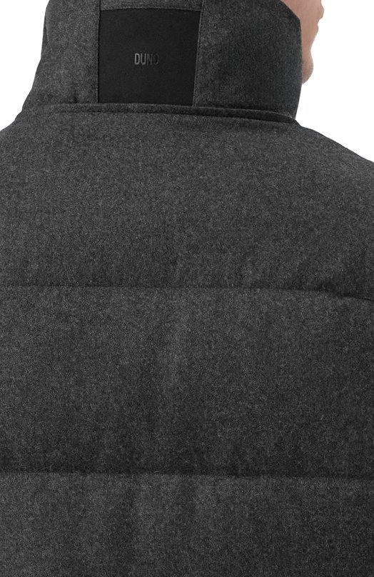 Пуховик из шерсти и кашемира Duno MAGNUS/LEVIC0 Серый  MAGNUS/LEVIC0 Фото 5